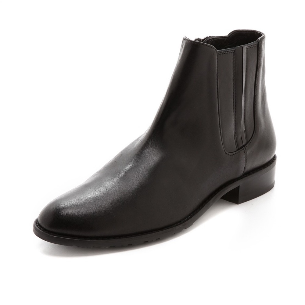 Stuart Weitzman Black Ankle Boots